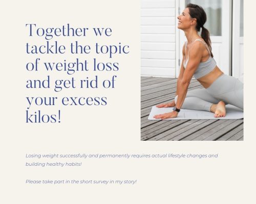 Together we tackle the topic of weight loss!
